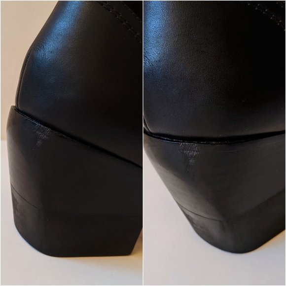 Chloe Rylee Black Suede And Leather Boots | 37.5 - Picture 12 of 16